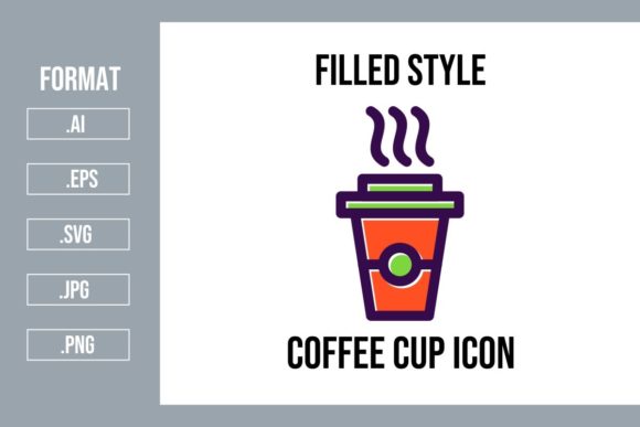 Coffee Cup Filled Icon