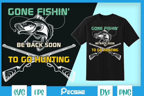 Funny Fishing Hunting Fisherman