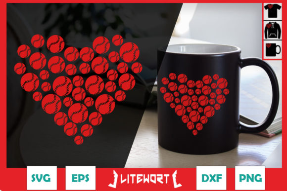 Pickleball Love Heart Shape Valentine