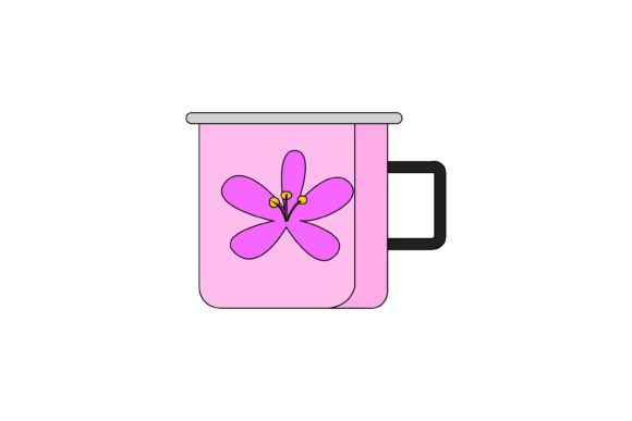Pink Flower Cup Vector 5: A Thoughtful Embroidery Design Review