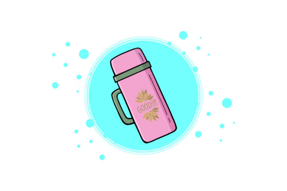 Tumbler Drink Circle Bubble