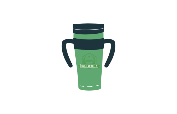 Tumbler Drink Green Beverage Icon